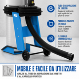 Installation d'aspiration mobile Guede GAA 65.1 1150 m³/h