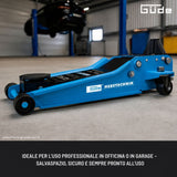 Cric hydraulique roulant Güde GRH 2.5/510L