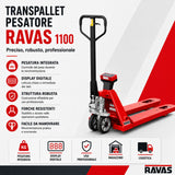 Transpalette peseur Ravas 1100