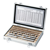 Set di blocchi di calibri paralleli 87 pezzi.