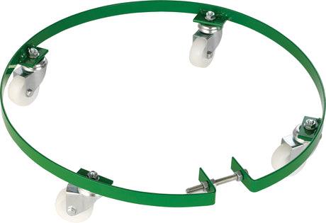 Set di rotelle Record Power CVA386-27-100 progettato per aspiratori CamVac CGV386, ideale per spostare la macchina in modo semplice e sicuro all’interno dell’officina.