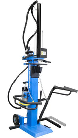 Spaccalegna verticale Güde GHS 1000/14TE-A con sollevatore tronchi, cuneo in acciaio speciale e struttura rinforzata per tronchi fino a 1 metro.