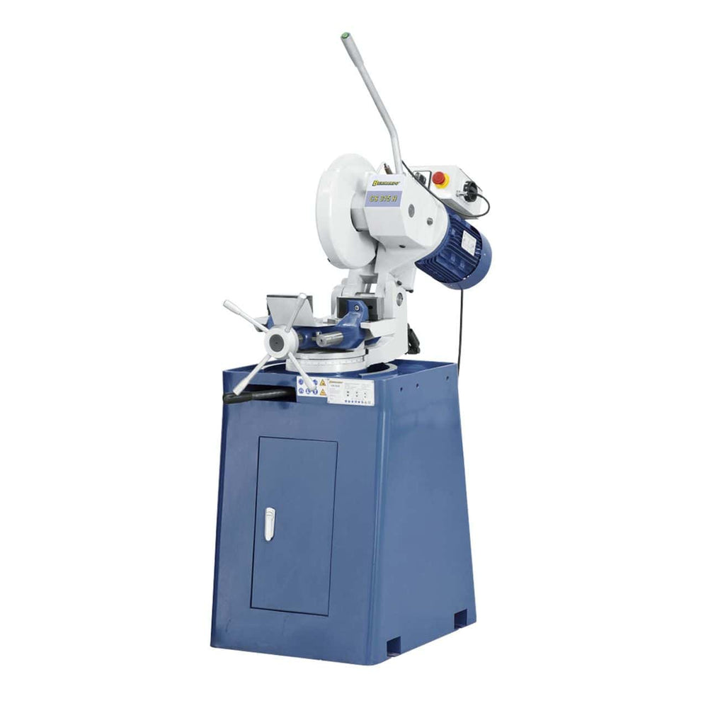 Troncatrice per metallo Bernardo CS 315 H con lama Ø 315 mm, morsa autocentrante e refrigerazione integrata, ideale per tagli solidi e precisi.