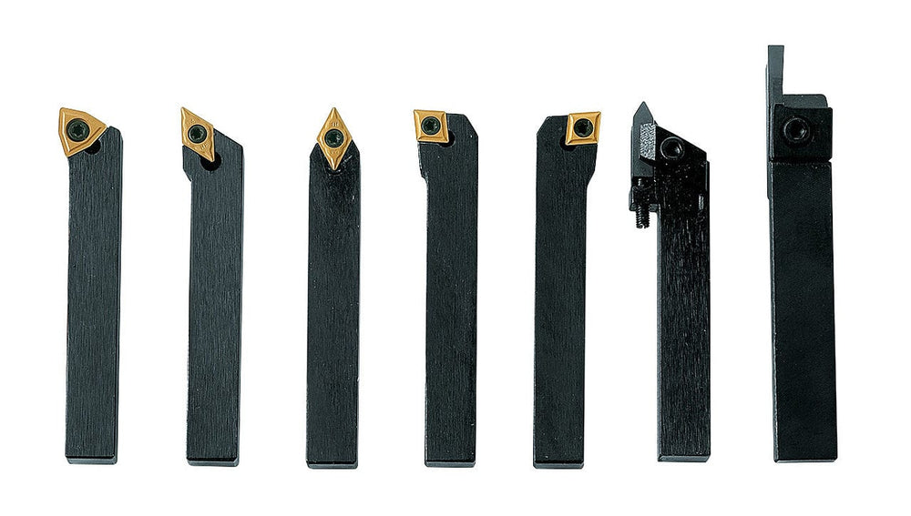 Utensile da tornio con inserti multitaglienti HM 8 mm