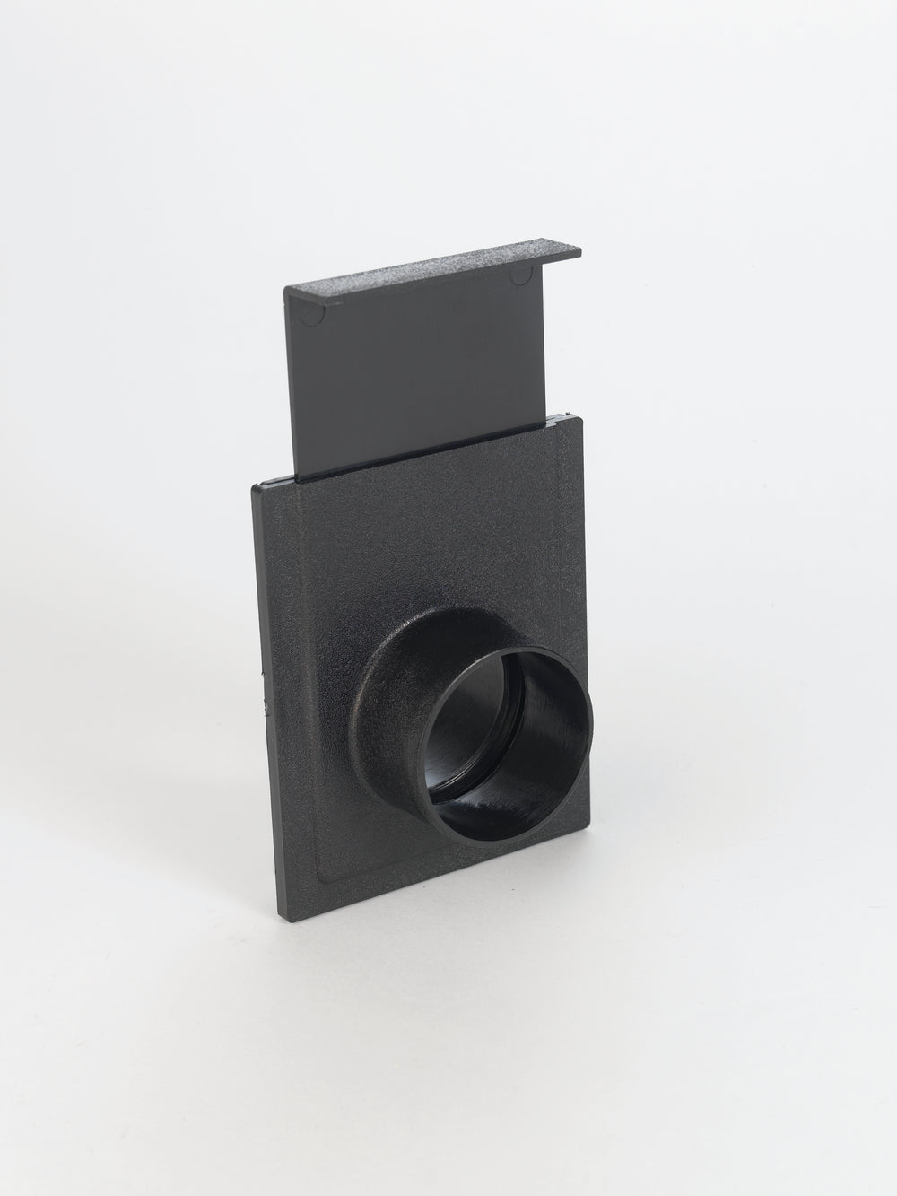 Valvola a ghigliottina in plastica da 2,5 pollici per controllare il flusso nei sistemi di aspirazione polveri.