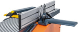 Guida a filo con guida prismatica a 90 gradi, vista posteriore, pialla M4P FS 260 S