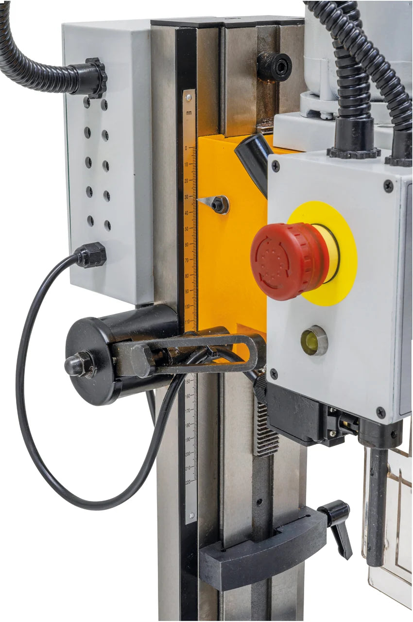 Colonna della trapano-fresatrice M4P MD 18 L / 230 V con scala graduata per la regolazione in altezza della testa