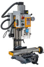 Trapano-fresatrice da banco M4P MD 18 Super / 230 V con motore brushless e tavola a croce, vista laterale sinistra